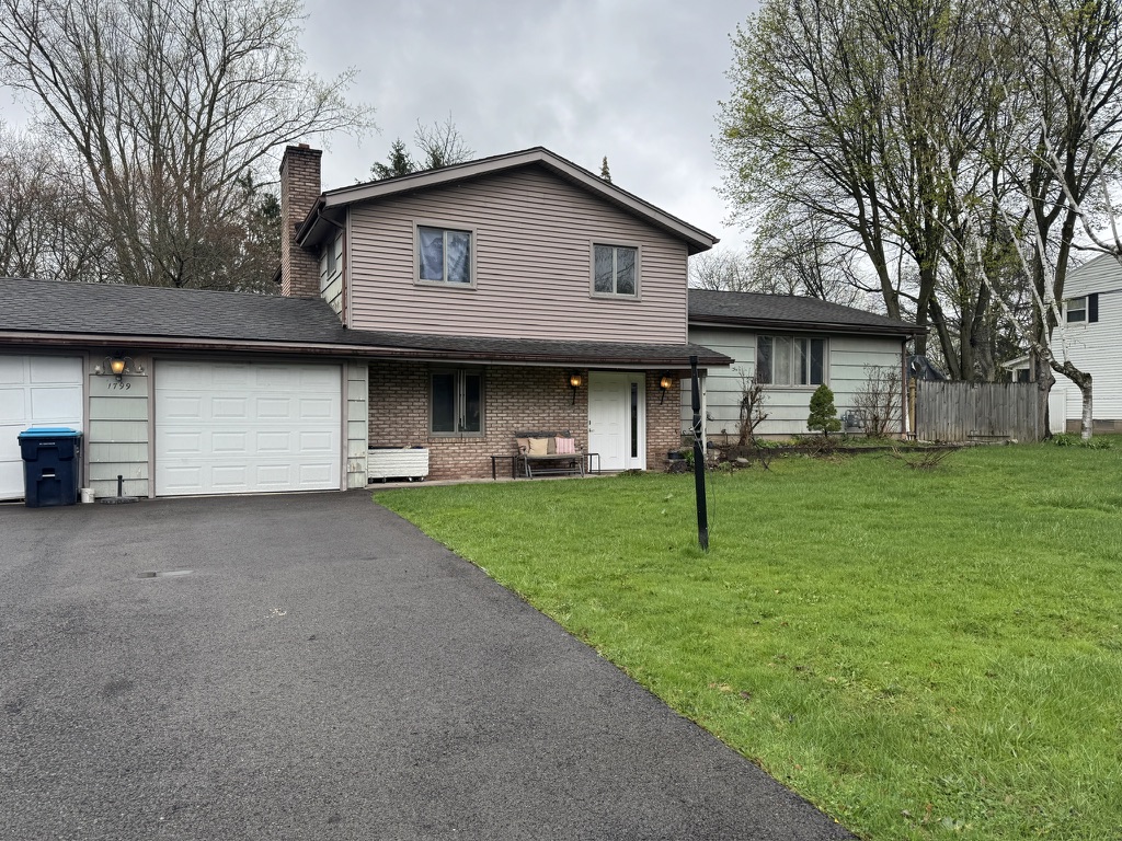 Front of house from lawn